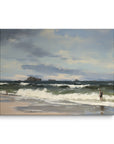 Waves Crashing on Beach | Canvas Paints