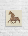 Horse Weather Vane | Canvas Print