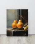 Two Pears Still Life | Canvas Prints