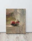 Flowers on a Window Ledge | Canvas Print