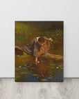 Gathering Lilies | Canvas Print