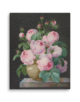 Pink Roses in a Vase | Canvas Print