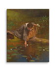 Gathering Lilies | Canvas Print