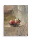 Flowers on a Window Ledge | Canvas Print