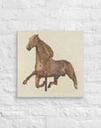 Horse Weather Vane | Canvas Print