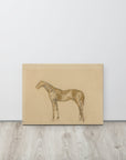 Horse Drawing | Canvas Print