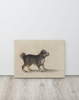 Mastiff with a Gold-Tooled Collar | Canvas