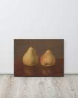 Two McLaughlin Pears | Canvas Print