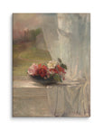 Flowers on a Window Ledge | Canvas Print