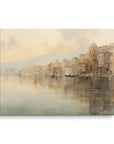 Watery City Landscape | Canvas Paints