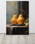 Two Pears Still Life | Canvas Prints