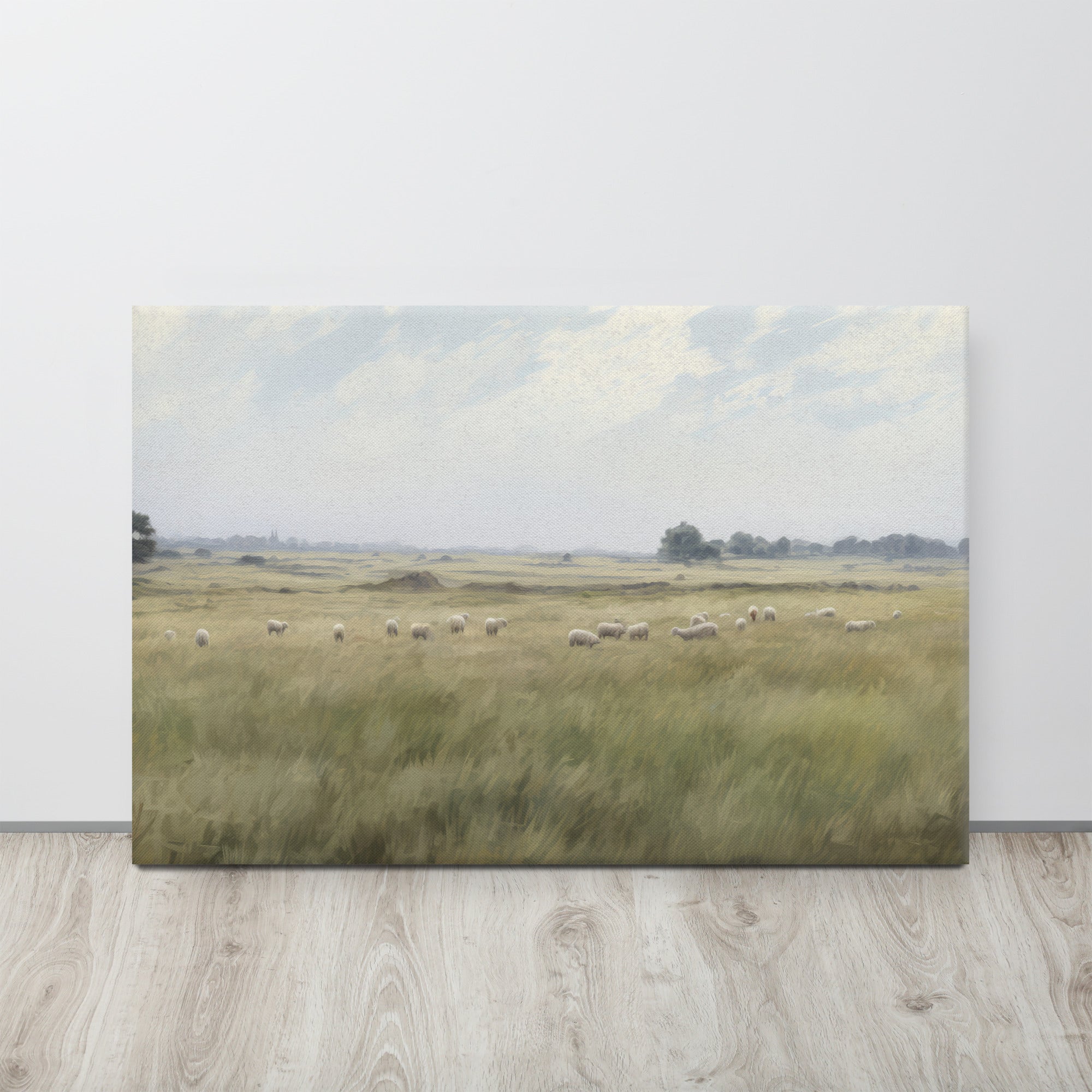 Sheep Landscape | Canvas Prints