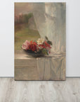 Flowers on a Window Ledge | Canvas Print