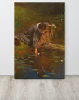 Gathering Lilies | Canvas Print