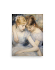 Two Girls Fine Art Print