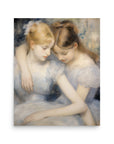 Two Girls Fine Art Print