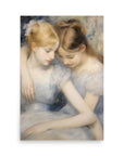 Two Girls Fine Art Print