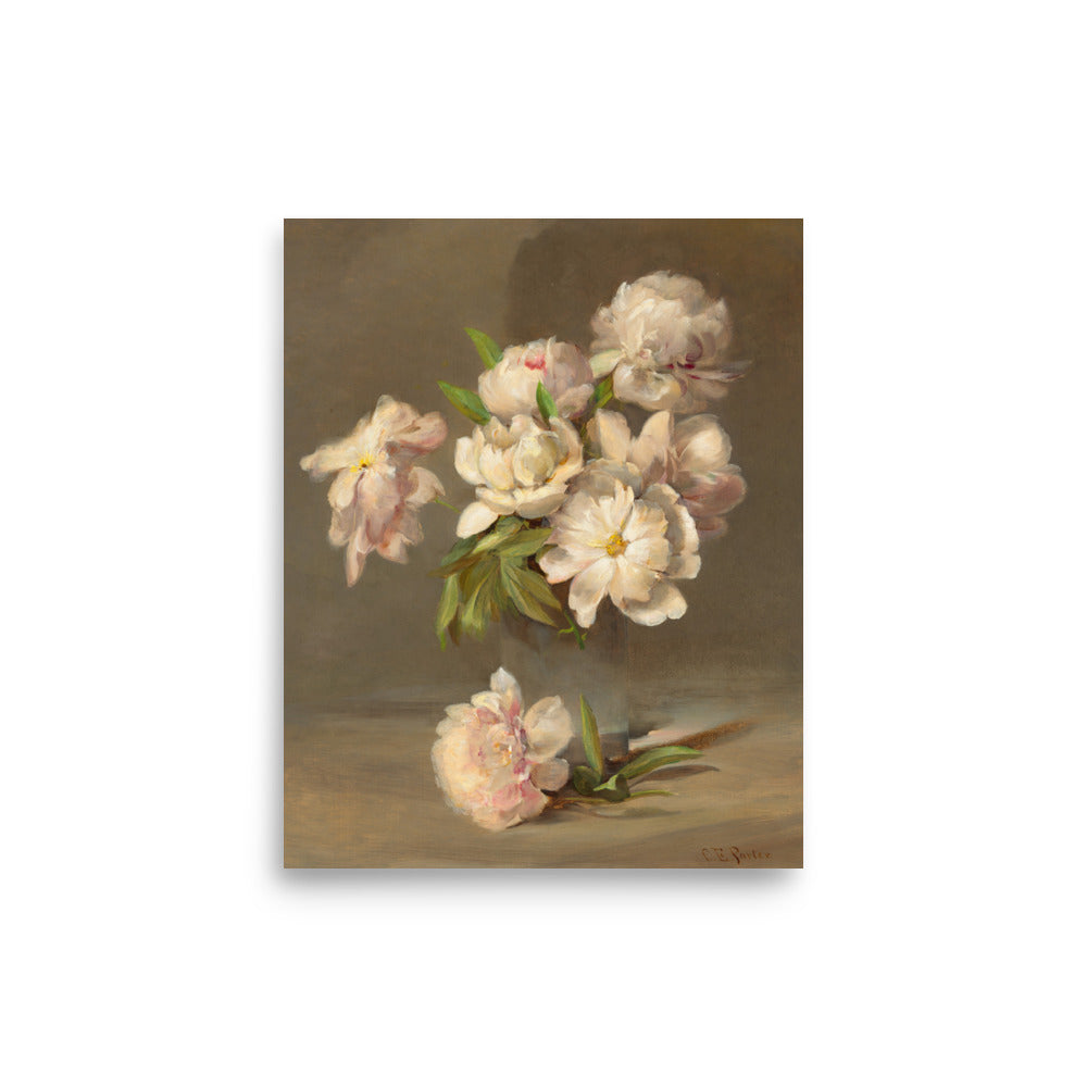 Peonies in a Vase | Poster